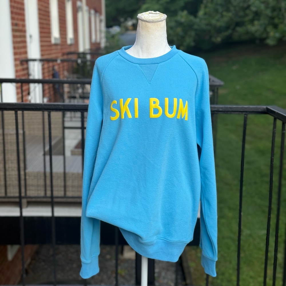 NWT BIRDZ Unisex Ski Bum Sweatshirt Size Medium